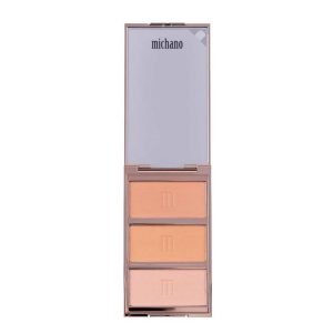 پالت رژگونه 3 رنگ شماره 430 میچانو MICHANO Blush Palette