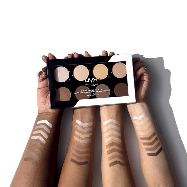 پالت کانتور و هایلایتر نیکس NYX HIGHLIGHT & CONTOUR PRO PALETTE - تصویر 2