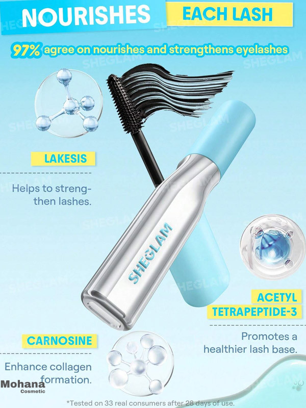 ریمل حجم دهنده و بلندکننده شیگلم قابل شستشو با آب مدل Lashlighter Infinite Tubing Mascara - تصویر 3