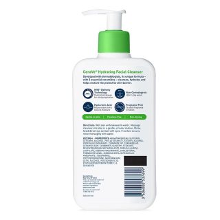 ژل شستشو و آبرسان قوی سراوی مخصوص پوست نرمال و خشک Cerave Hydrating Cleanser 236 ml - تصویر 2