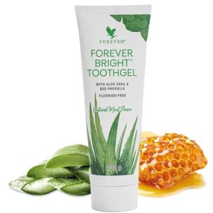 خمیردندان فوراور (حاوی آلوئه ورا و عسل ، بدون فلوراید) | Forever Bright Toothgel