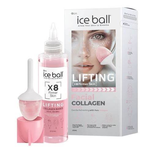 ژل آبرسان کلاژن لیفتینگ صورت آیس بال | Collagen Lifting Ice Ball Hydrating Gel - تصویر 3