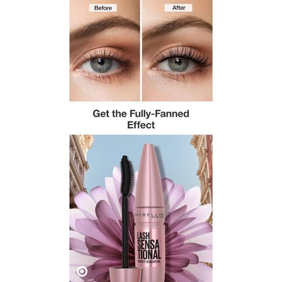 ریمل حجم دهنده و بلند کننده لش سنسیشنال میبلین^ Maybelline Lash Sensational Mascara Very Black - تصویر 4