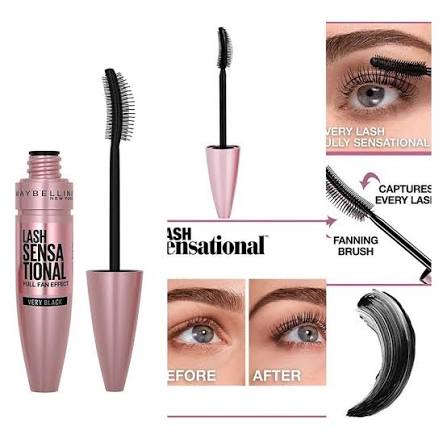 ریمل حجم دهنده و بلند کننده لش سنسیشنال میبلین^ Maybelline Lash Sensational Mascara Very Black - تصویر 3