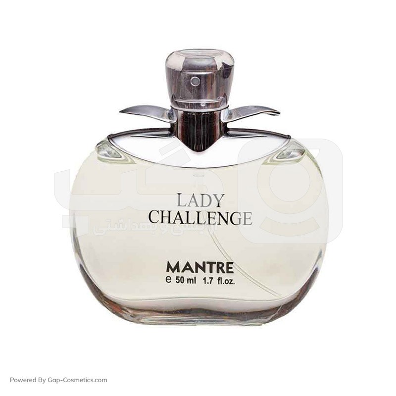 ادکلن زنانه مانتره MANTRE مدل چلنج CHALLENGE حجم 100 میلی لیتر