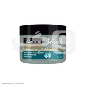 اسکراب کف سر ترزمهTRESEMME  مدل PURIFY AND HYDRATE حجم 300 میلی لیتر