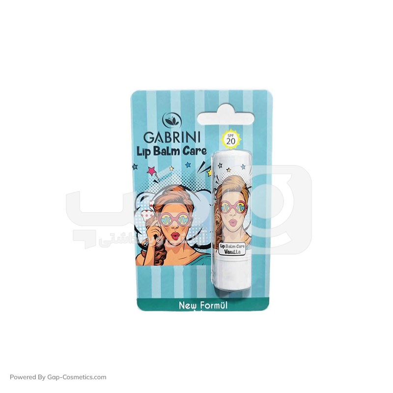 بالم لب گابرینی GABRINI SPF20 رایحه وانیل حجم 5 گرم