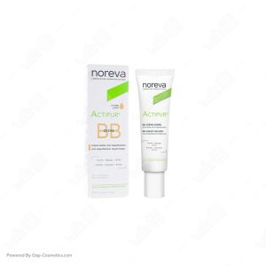 بی بی کرم (اکتی پور)روشن ضد جوش نوروا  NOREVA BB CREME مدل اکتیپور ACTIPUR مناسب پوست های مختلط، چرب و مستعد جوش حجم 30 میلی لیتر
