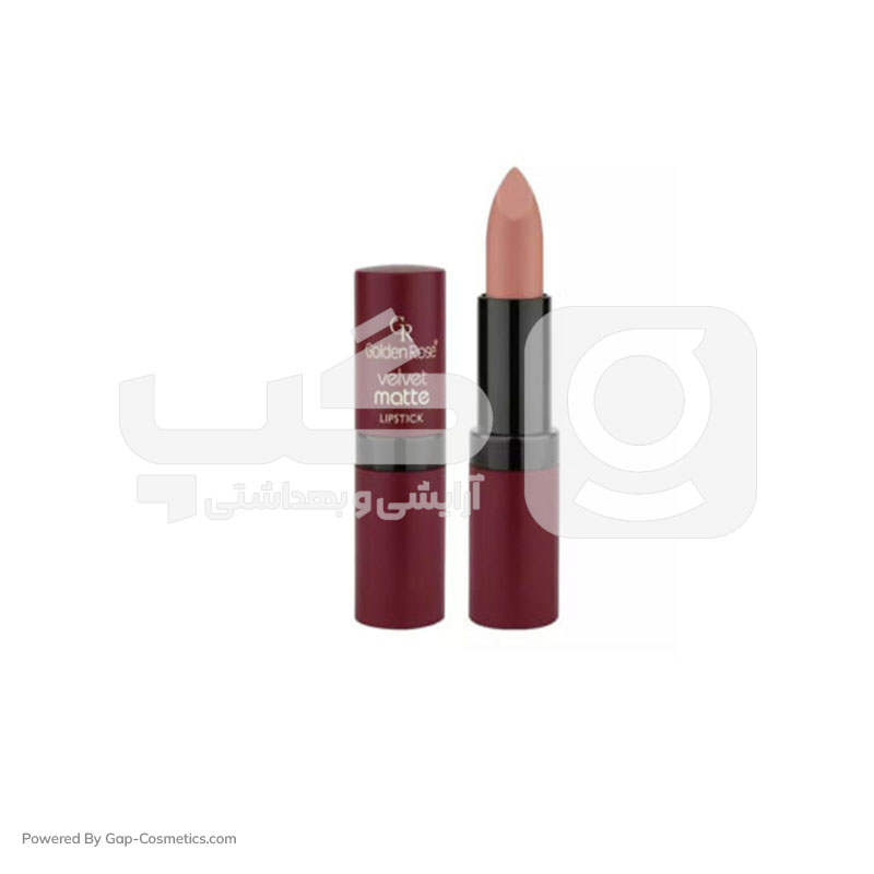 رژ لب جامد مات گلدن رز GOLDEN ROSE شماره 10