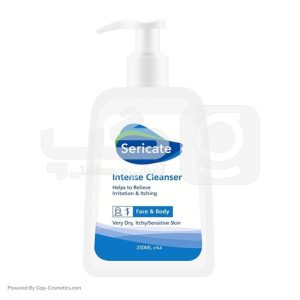 شوینده کرمی قوی سری کیت SERICATE مناسب پوست های خشک و حساس حجم 250 میلی لیتر