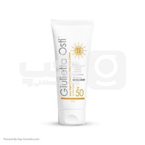 کرم ضد آفتاب رنگی جولیتا اوستی GIULIETTA OSTI مدل بژ طبیعی حجم 50 میلی لیتر