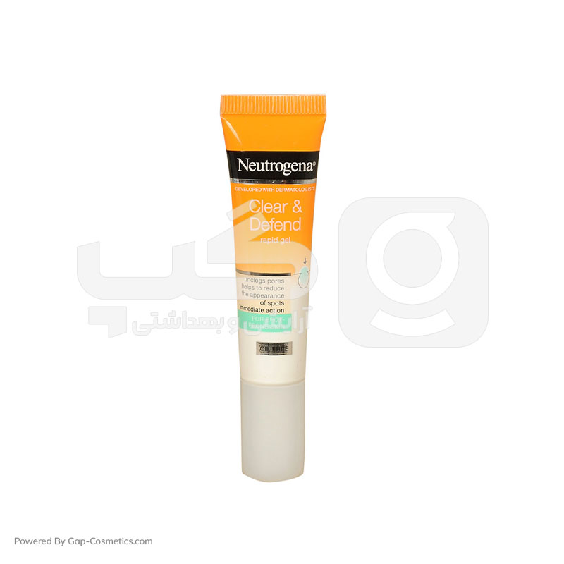 ژل ضد جوش 4 ساعته نوتروژینا NEUTROGENA مدل DEFENCE RAPID حجم 15 میلی لیتر