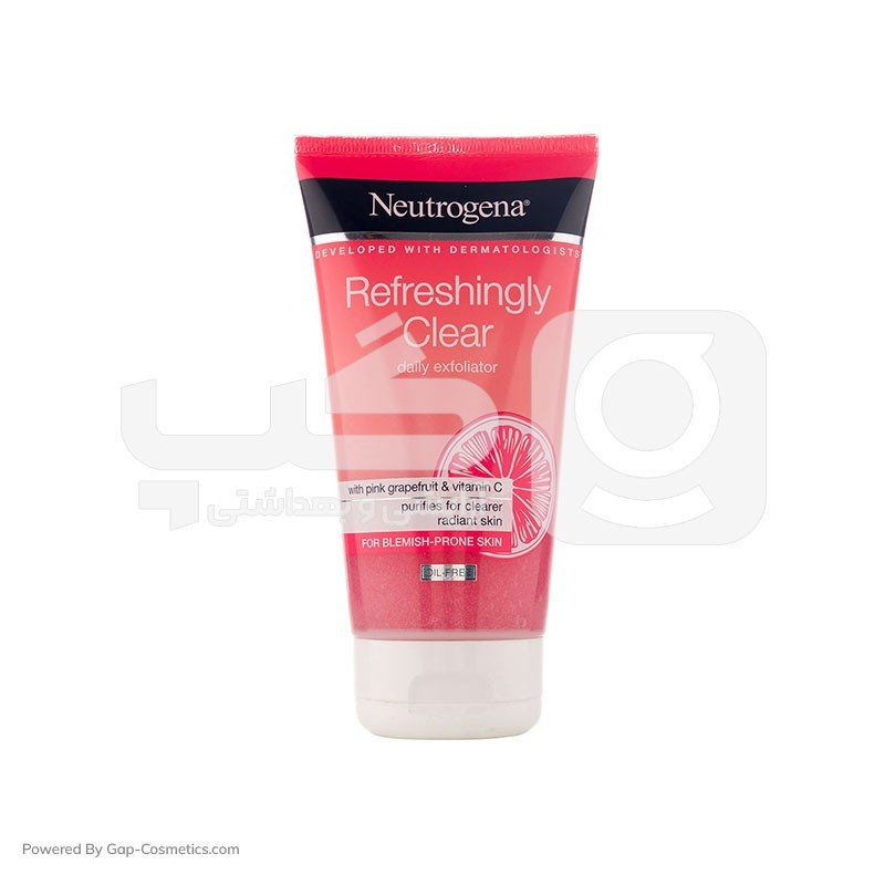 کرم اسکراپ نوتروژینا NEUTROGENA مدل لایه بردار حاوی گریپ فروت مناسب انواع پوست حجم 150 میلی لیتر