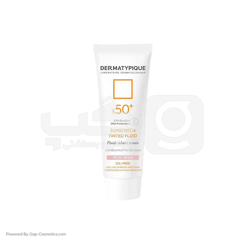 کرم ضد آفتاب SPF50 درماتیپیک Dermatypique مدل رزبژ مناسب پوست مختلط و چرب حجم 50 میلی لیتر
